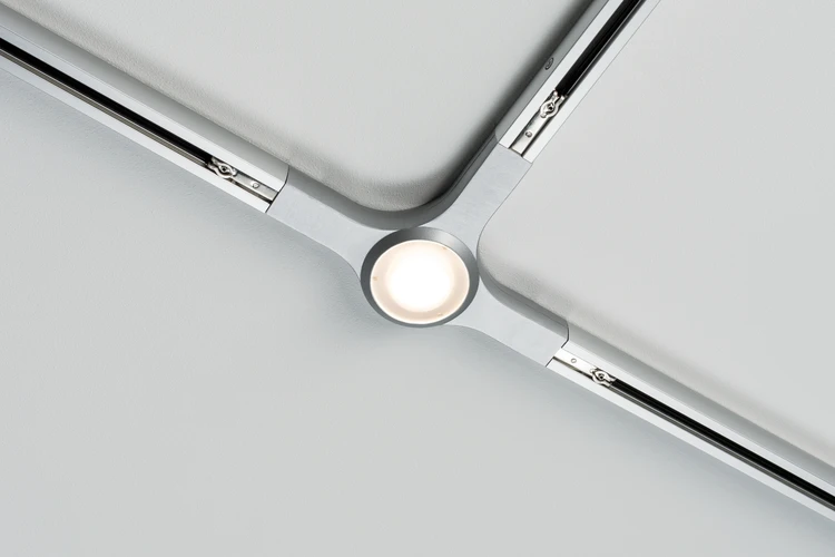 Paulmann URail LED T-stukverbinding 5,3W dimbaar chroom mat
