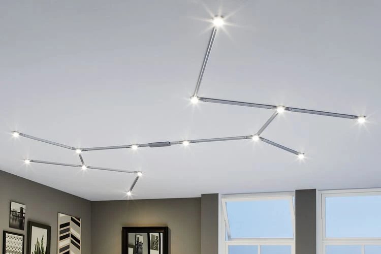 Paulmann URail LED T-stukverbinding 5,3W dimbaar chroom mat