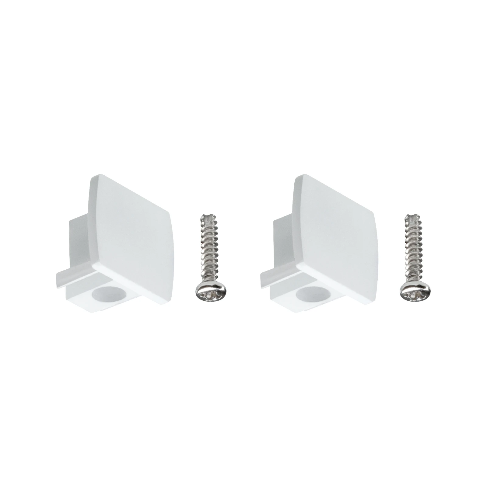 Paulmann URail Eindkappen wit (2 stuks)