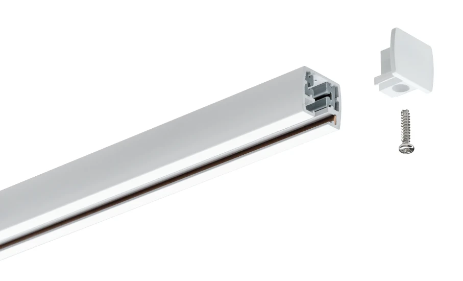 Paulmann URail Eindkappen wit (2 stuks)