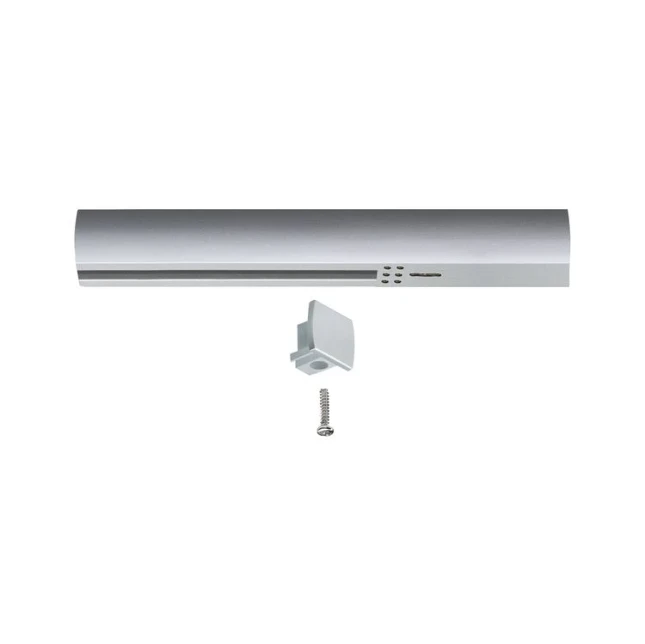 Paulmann URail Eindvoeding 1.000W chroom mat 161x18mm