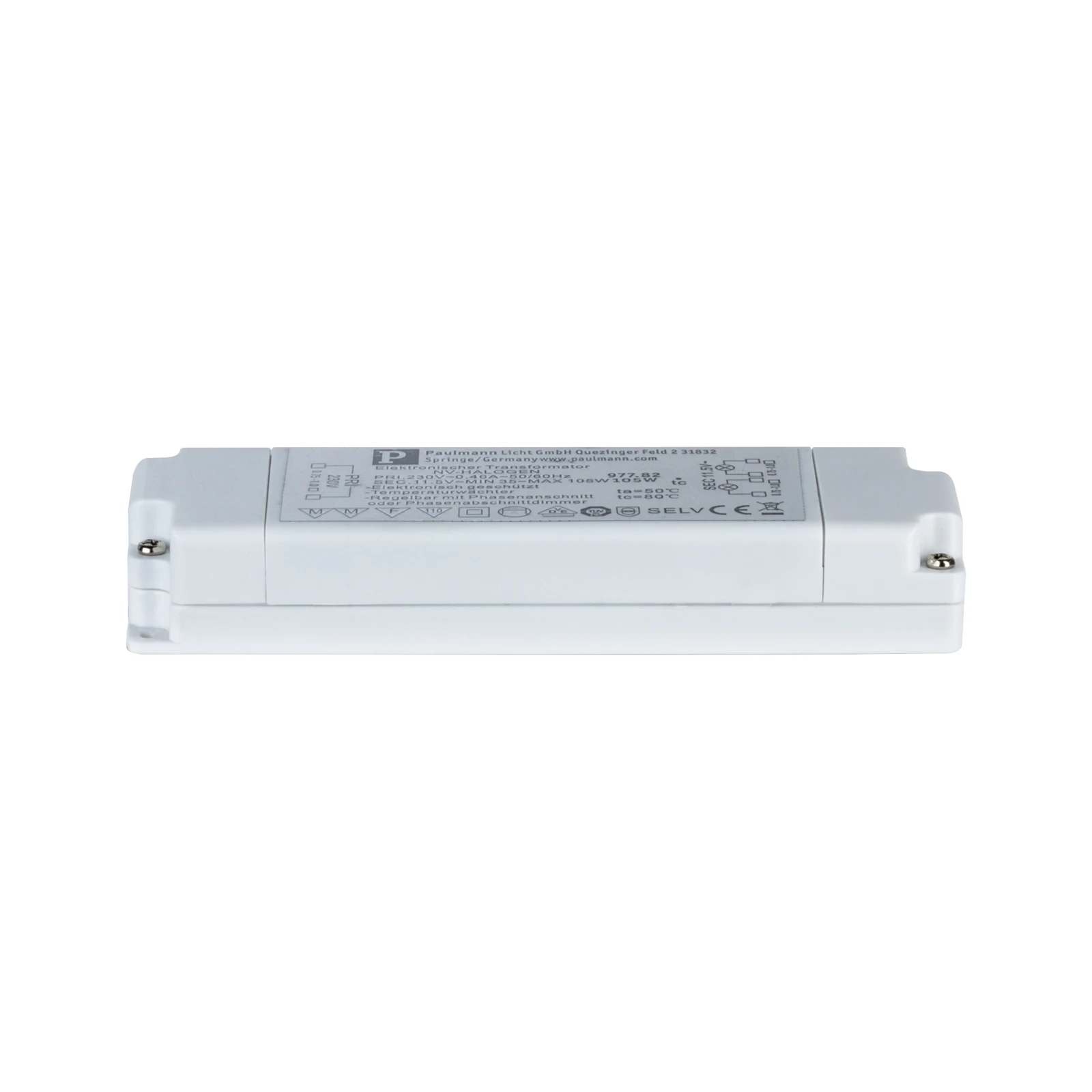Paulmann Elektronische trafo Flat Halogen AC 105VA 35-105W