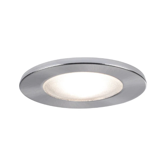 Paulmann Meubel inbouwspot Micro Line Structure 20W G4 O66mm staal