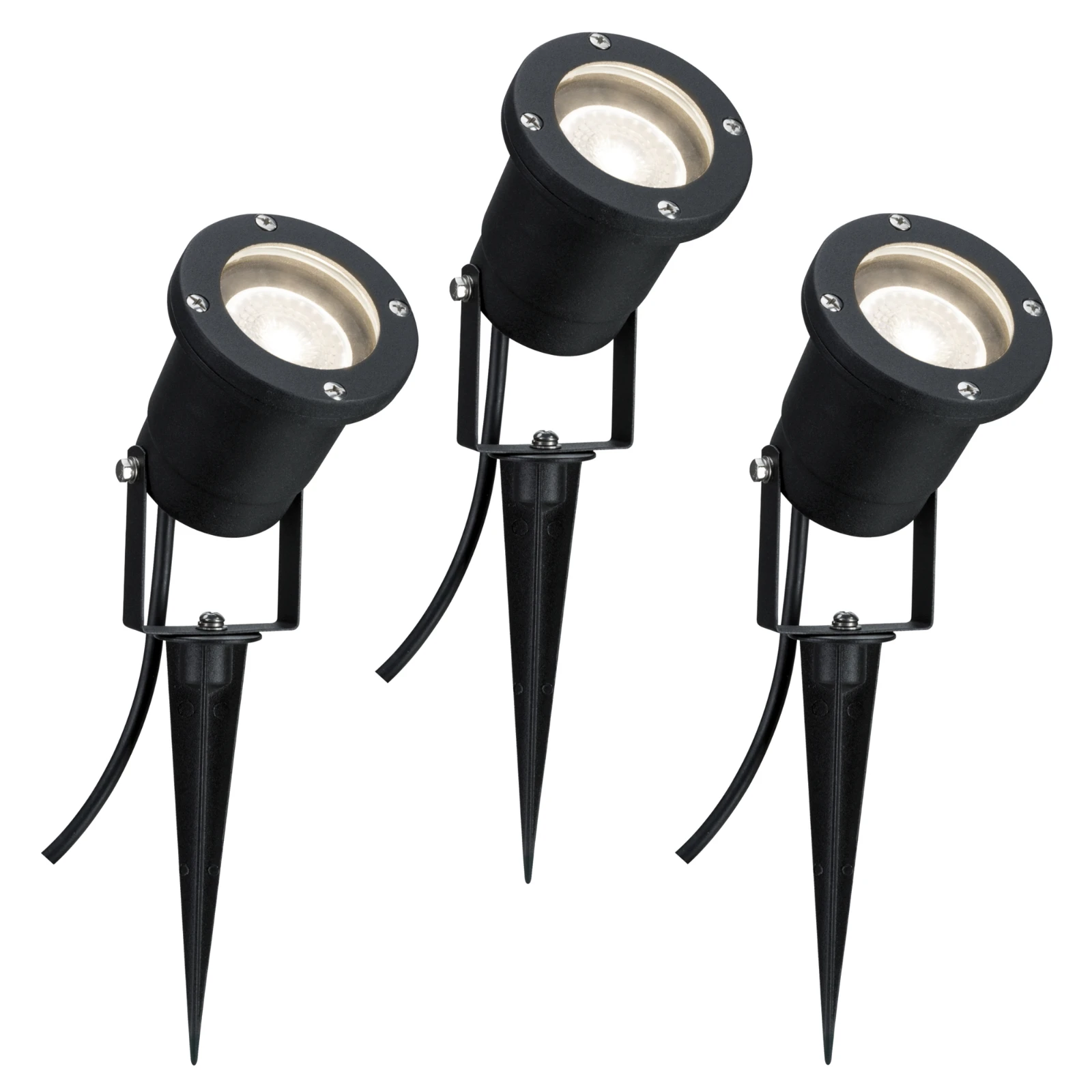 Paulmann Outdoor LED-tuinspot O92mm IP65 GU10 3,5W 3000K (3 stuks)