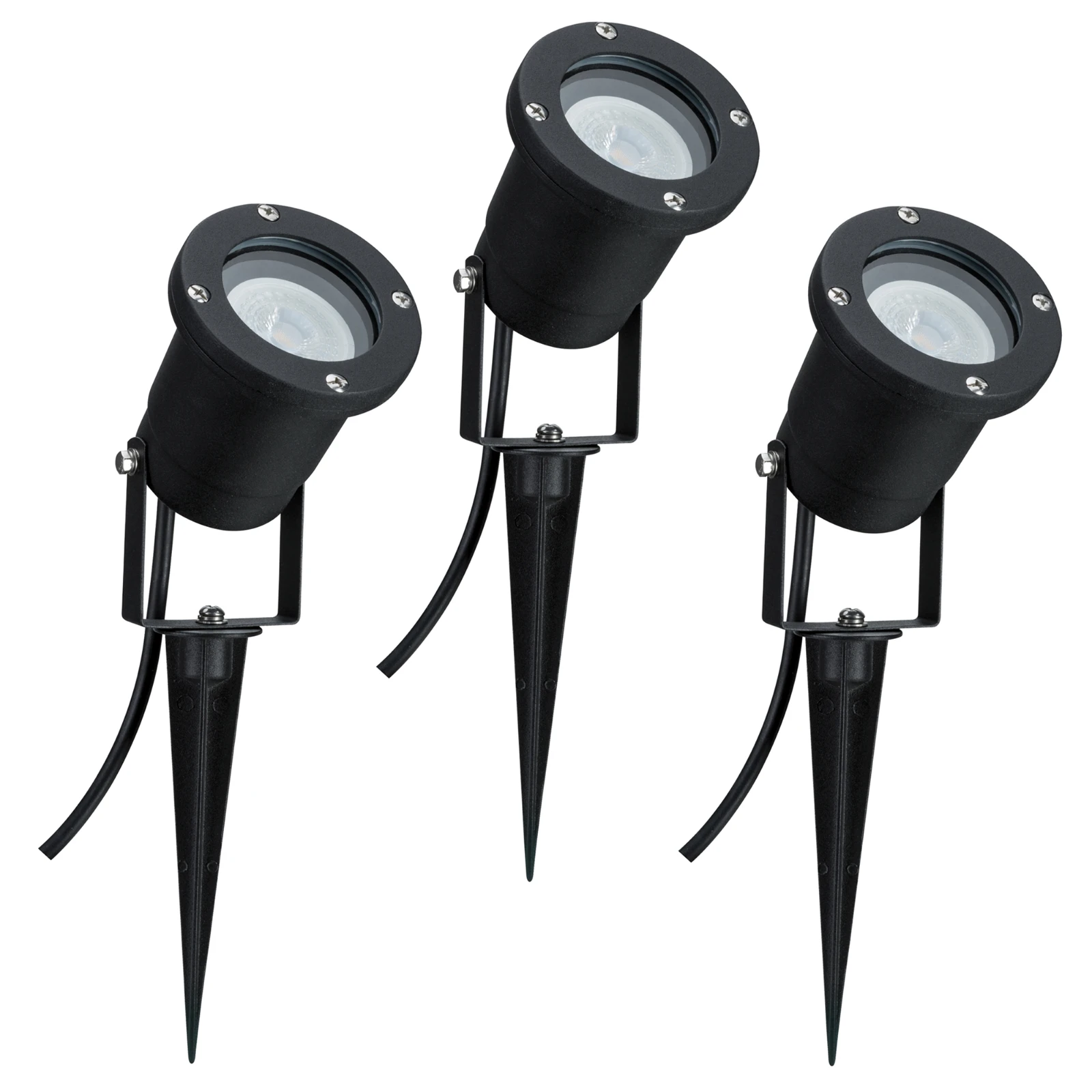 Paulmann Outdoor LED-tuinspot O92mm IP65 GU10 3,5W 3000K (3 stuks)