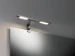 Paulmann LED-spiegellamp Galeria Hook 2x3,2W 2700K chroom