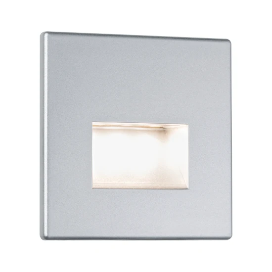 Paulmann LED-wandinbouwlamp Edge Quadro 1,1W chroom