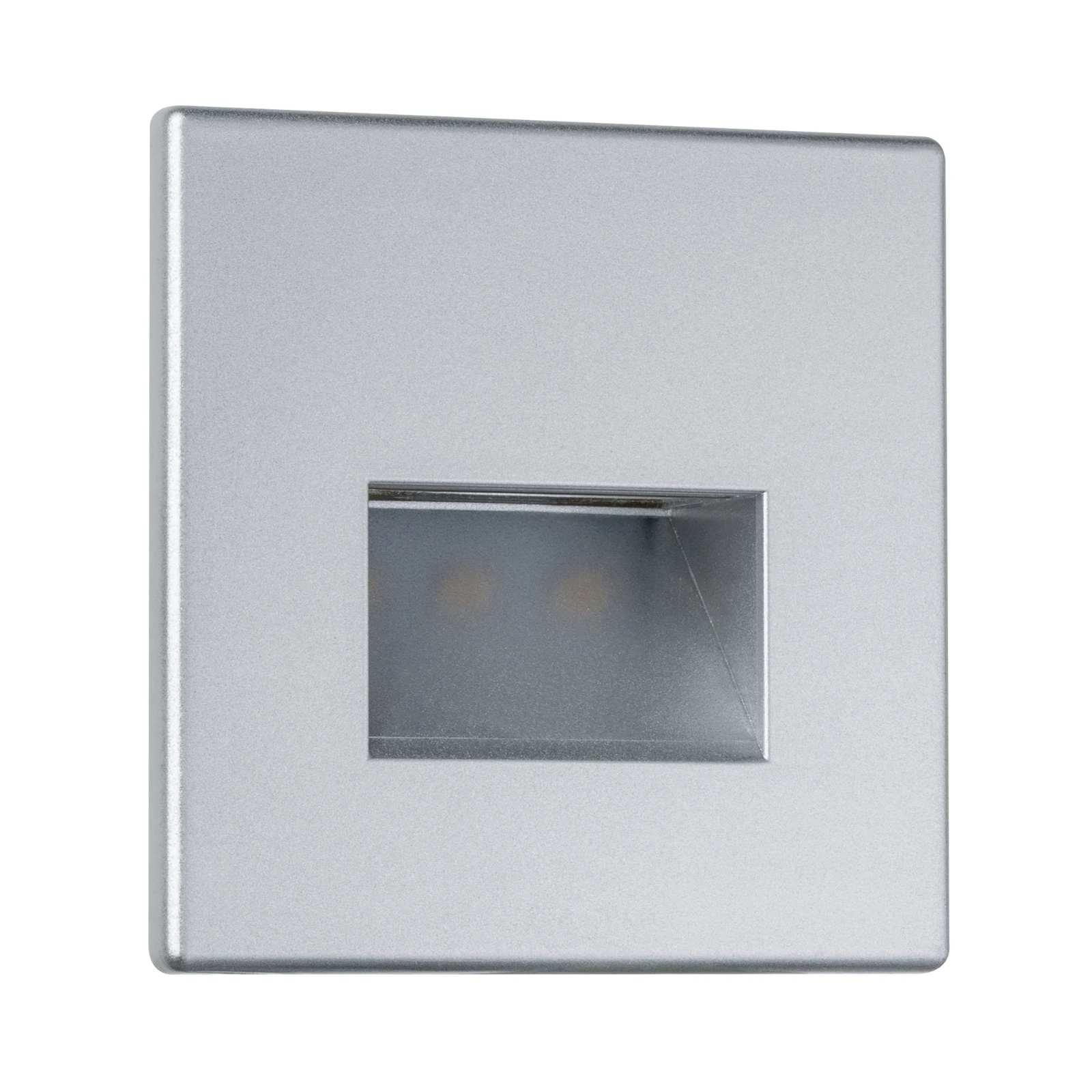 Paulmann LED-wandinbouwlamp Edge Quadro 1,1W chroom