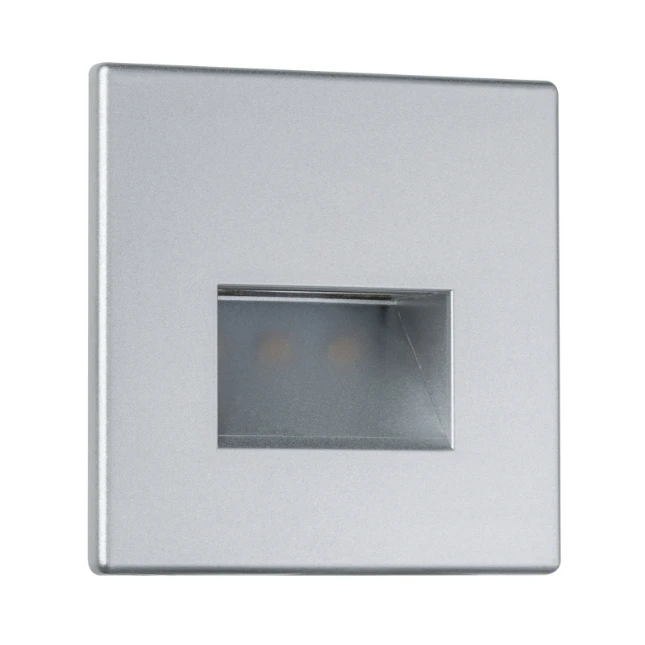 Paulmann LED-wandinbouwlamp Edge Quadro 1,1W chroom