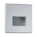Paulmann LED-wandinbouwlamp Edge Quadro 1,1W chroom