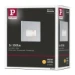 Paulmann LED-wandinbouwlamp Edge Quadro 1,1W chroom
