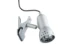 Paulmann Klemspot Gryps 40W E14 geborsteld staal