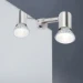 Paulmann LED-spiegellamp Simplo 5,3W staal