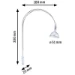 Paulmann LED-spiegellamp Galeria Assistent II 2x4W chroom