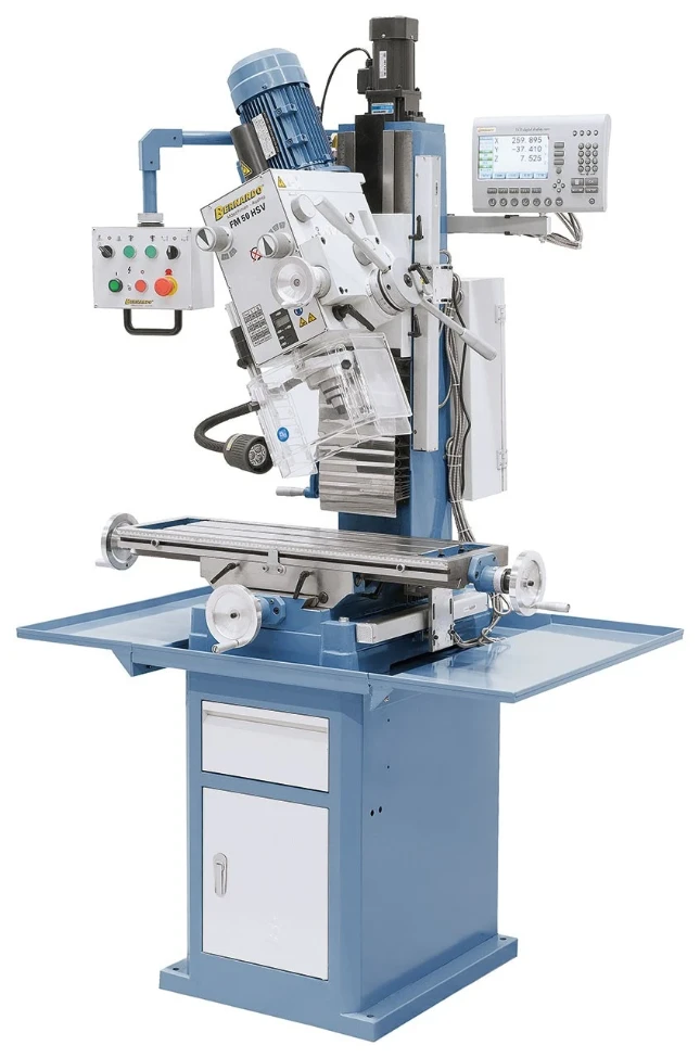 Bernardo Boor- & Freesmachine FM 50 HSV met 3-assige digitale uitlezing
