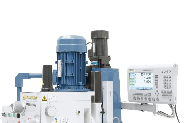Bernardo Boor- & Freesmachine FM 50 HSV met 3-assige digitale uitlezing
