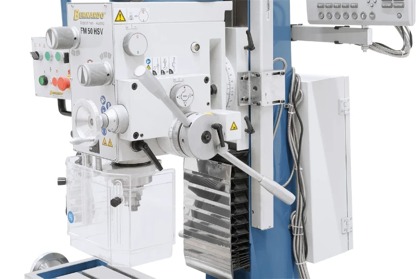 Bernardo Boor- & Freesmachine FM 50 HSV met 3-assige digitale uitlezing