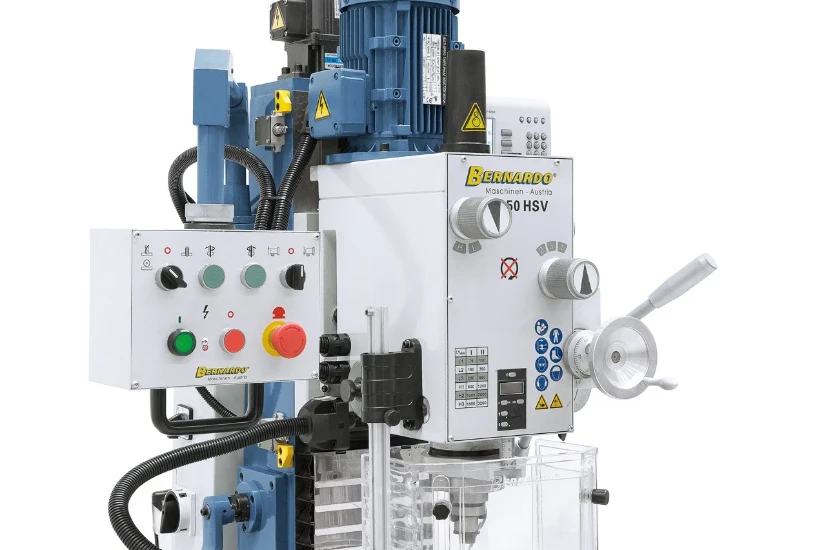 Bernardo Boor- & Freesmachine FM 50 HSV met 3-assige digitale uitlezing