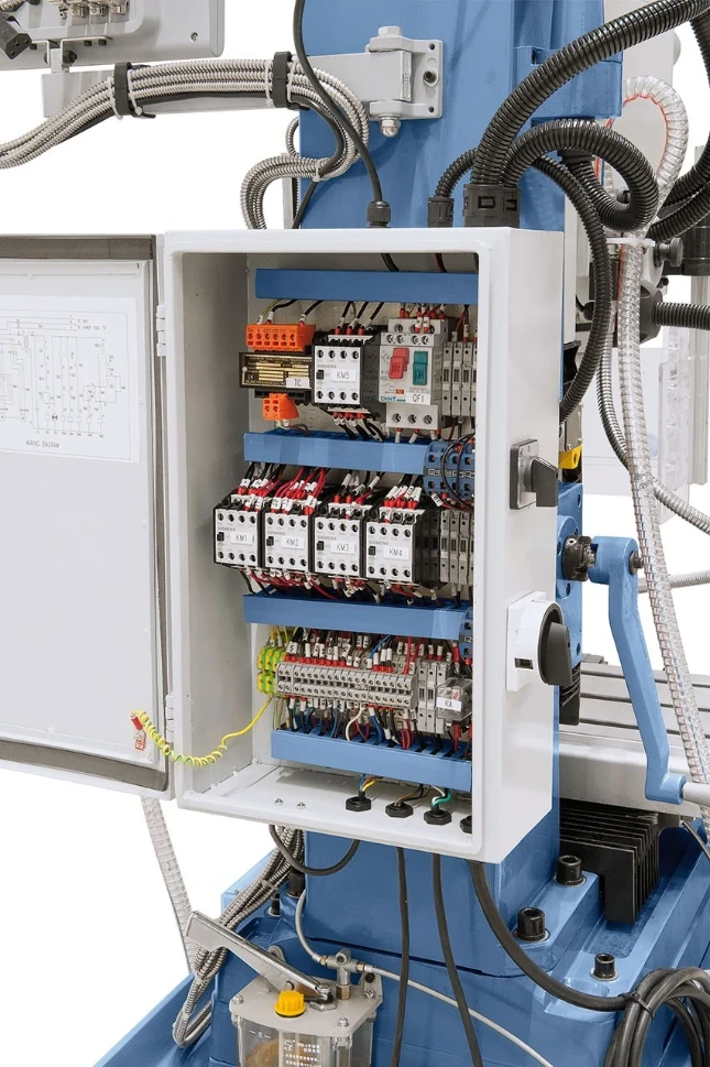 Bernardo Boor- & Freesmachine FM 55 HSV met 3-assige digitale uitlezing