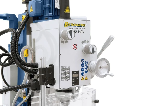 Bernardo Boor- & Freesmachine FM 55 HSV met 3-assige digitale uitlezing