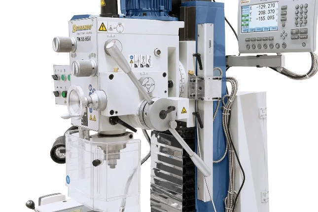 Bernardo Boor- & Freesmachine FM 55 HSV met 3-assige digitale uitlezing