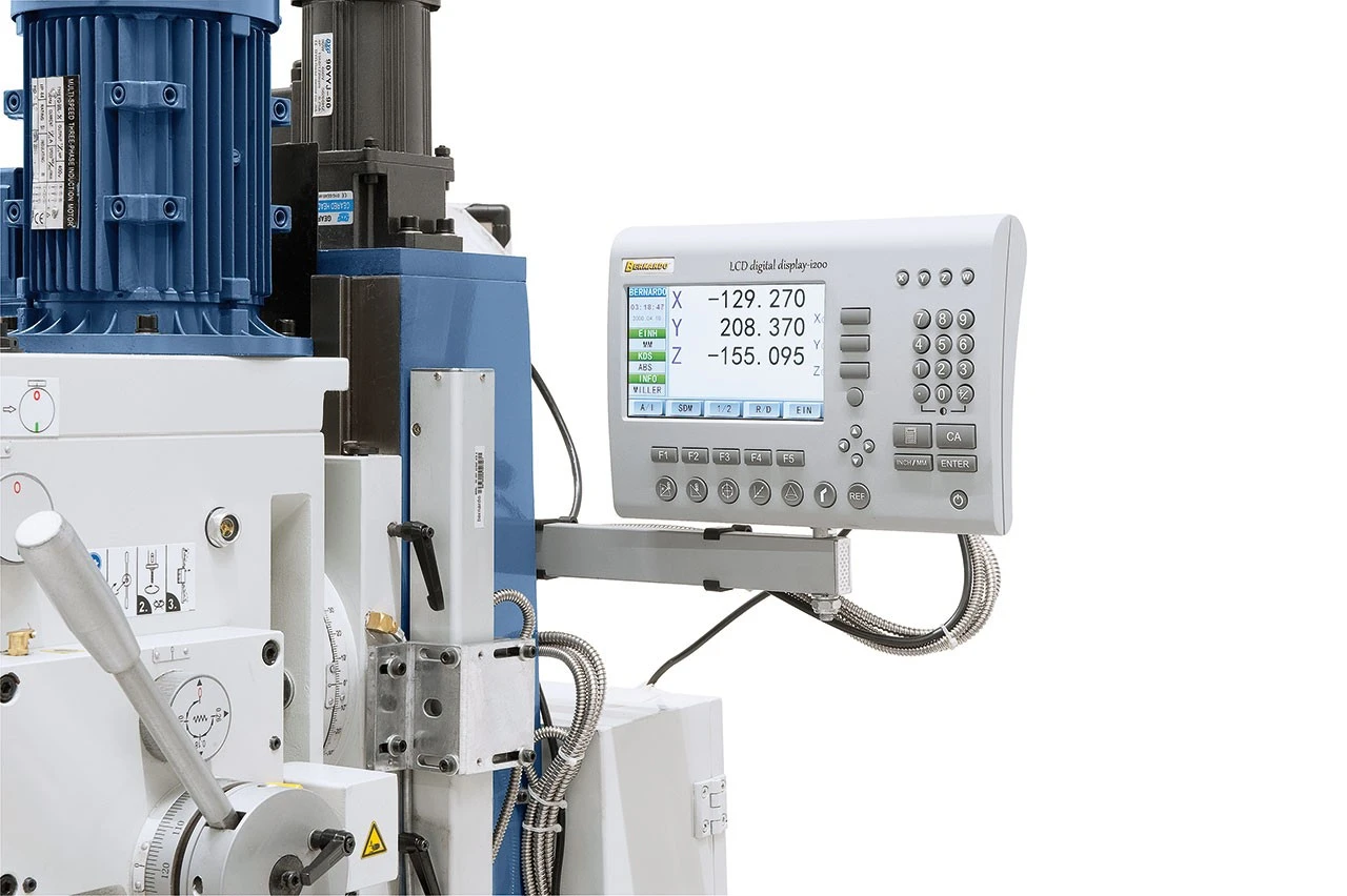 Bernardo Boor- & Freesmachine FM 55 HSV met 3-assige digitale uitlezing