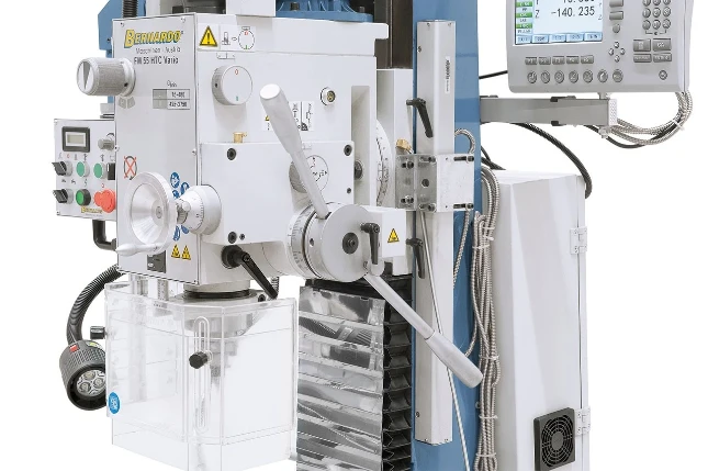 Bernardo Boor- & Freesmachine FM 55 HTC Vario met 3-assige digitale uitlezing