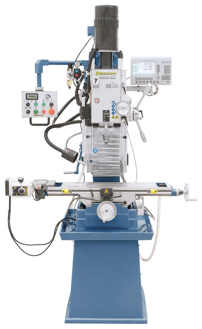 Bernardo Boor- & Freesmachine FM 55 HTC Vario met 3-assige digitale uitlezing