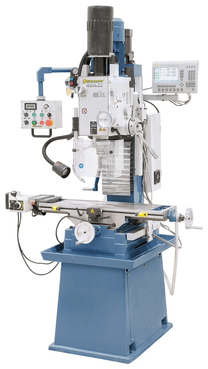 Bernardo Boor- & Freesmachine FM 55 HTC Vario met 3-assige digitale uitlezing