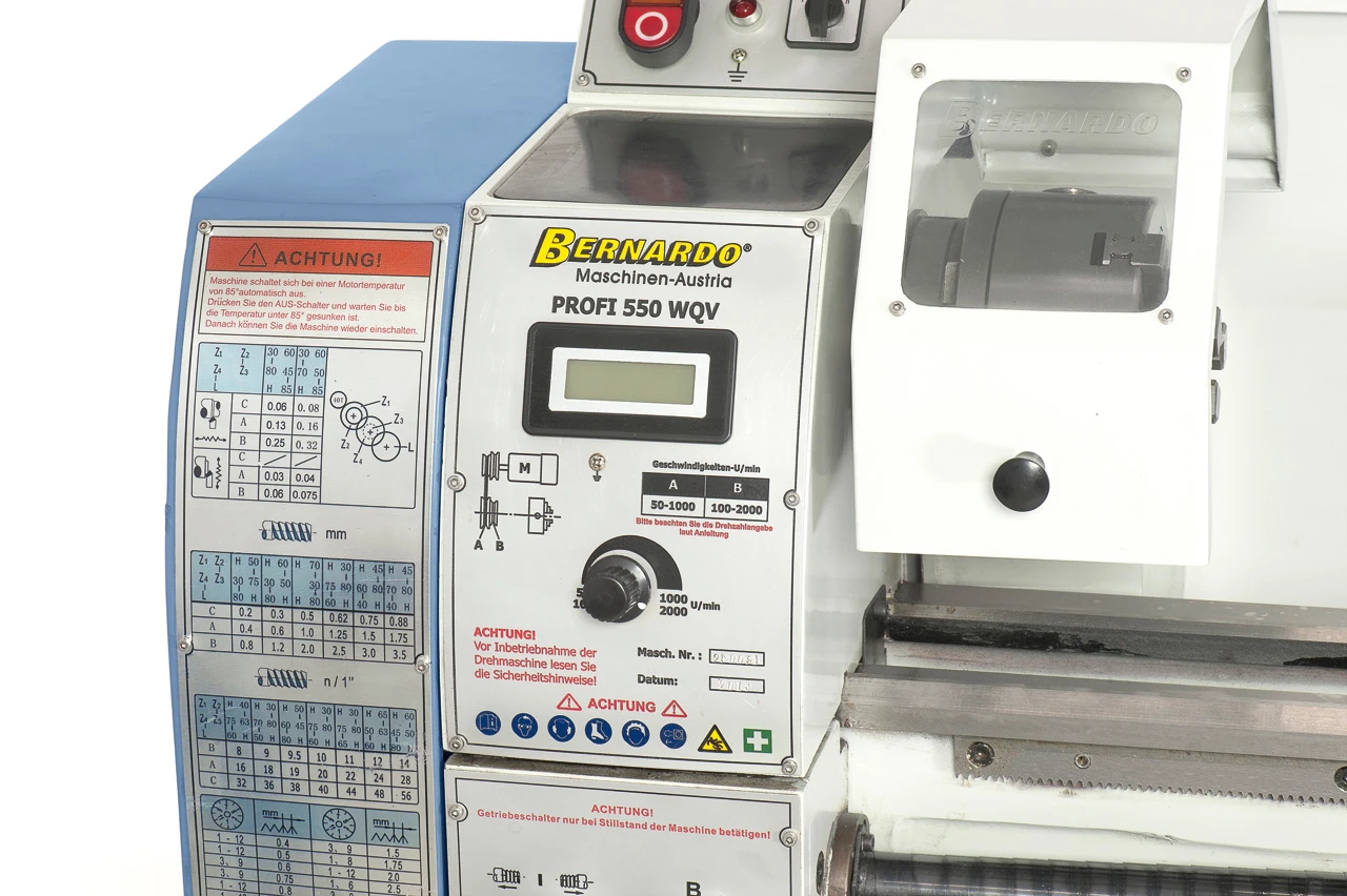 Bernardo Draaibank Profi 550 WQV incl. Digi 230V
