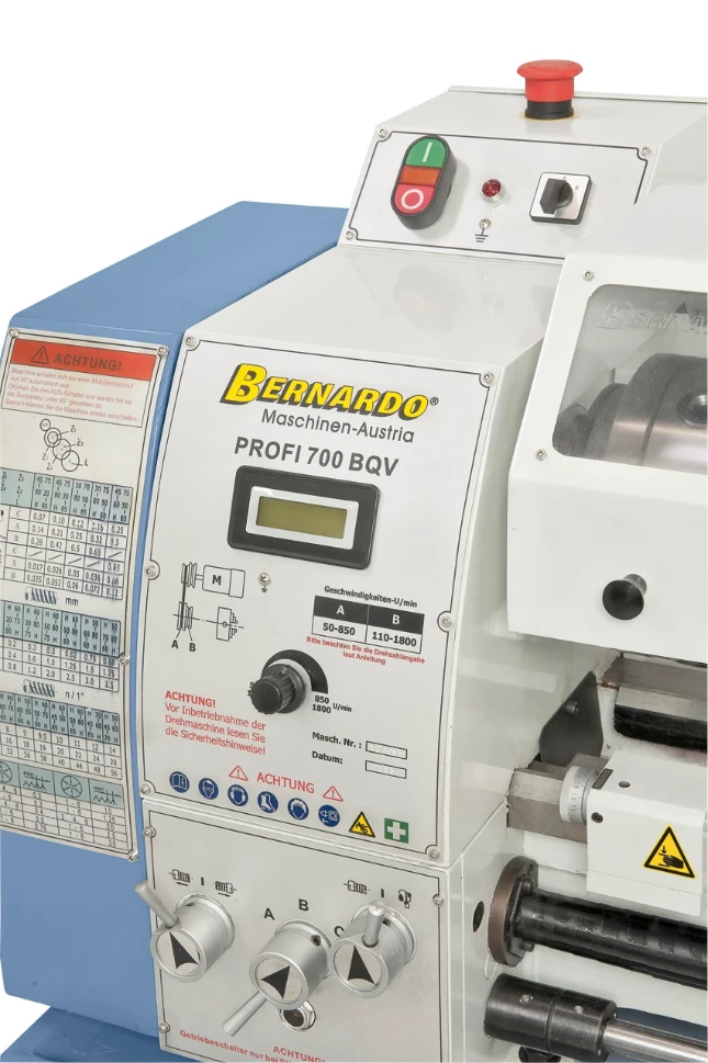 Bernardo Draaibank Profi 700 BQV 230V