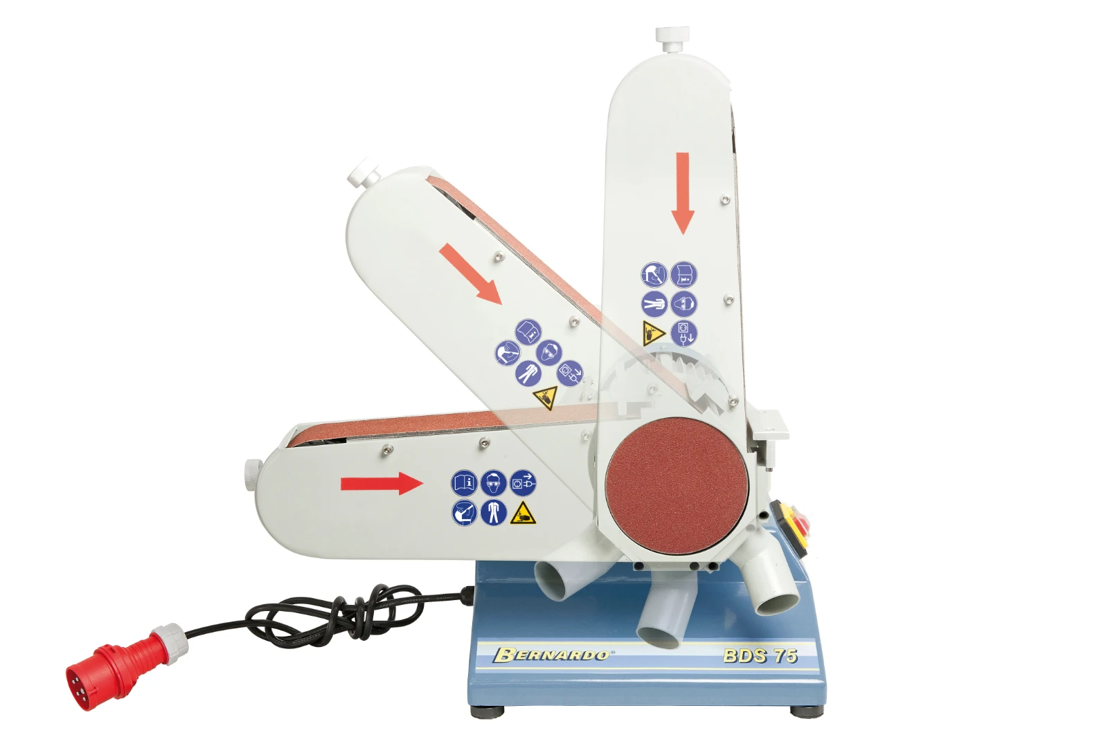 Bernardo Band- & Schijfschuurmachine BDS 75 400V