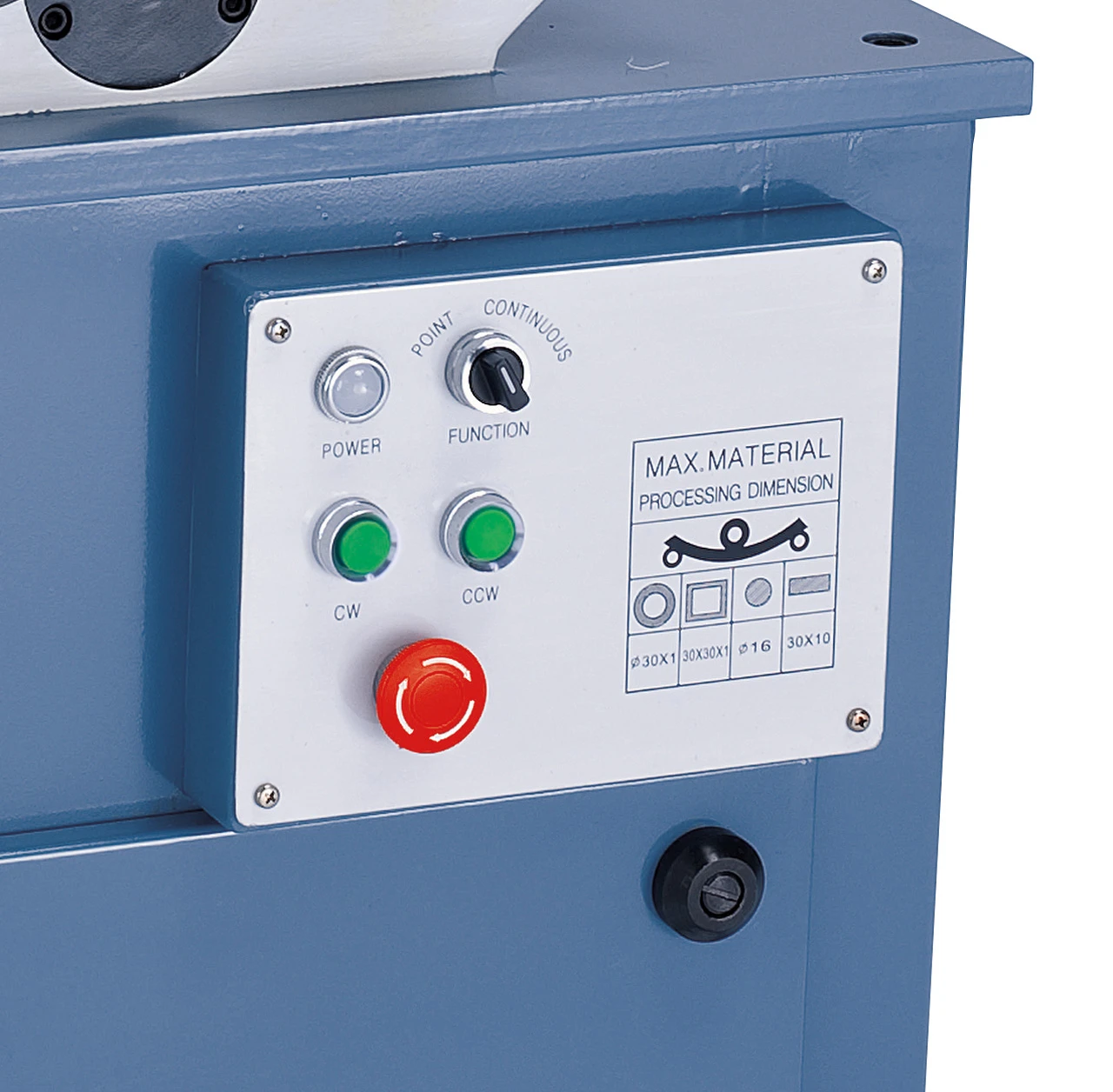 Bernardo Gemotoriseerde Profielwals RBM 30