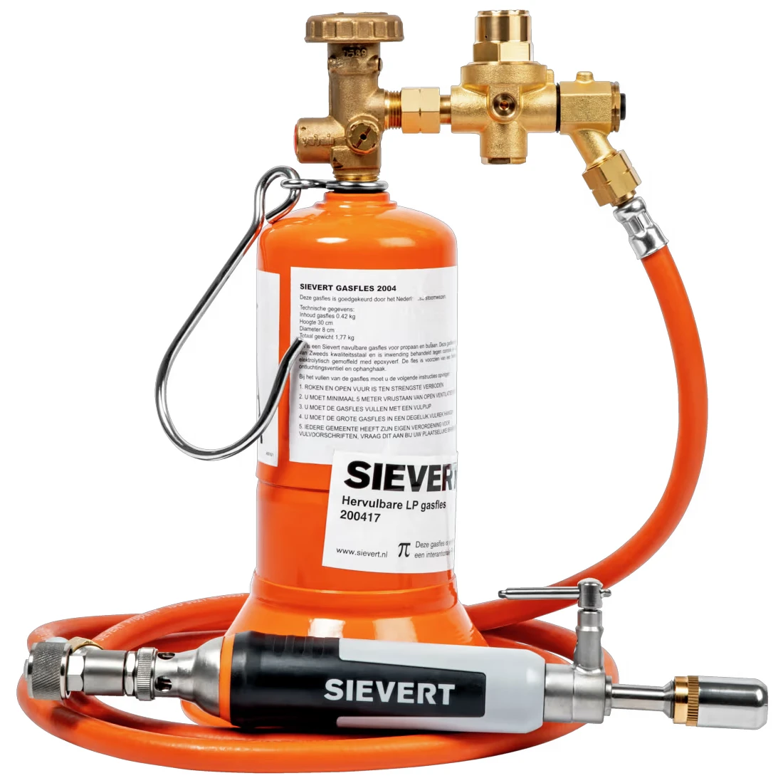 Sievert Set souder bouteille, tuyau,manche,brûleur