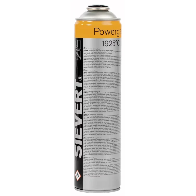 Sievert Gaspatroon Powergas 7/16" 600 ml EU