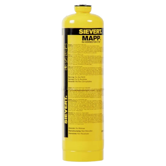 Sievert Gaspatroon Mapp Propyleen 640 ml EU (7/16")