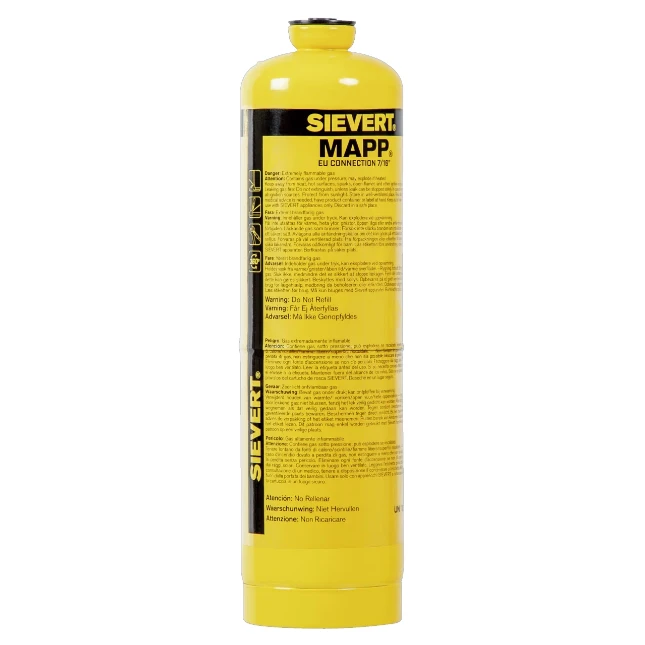 Sievert Gaspatroon Mapp Propyleen 640 ml EU (7/16")