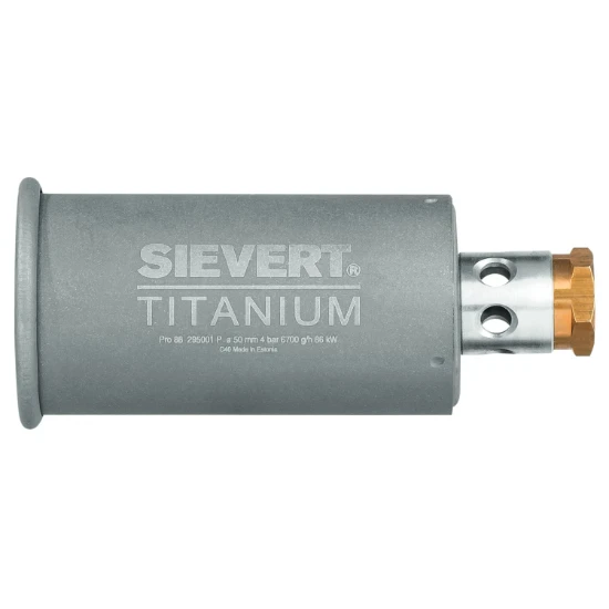 Sievert Branderkop O50 mm - titanium
