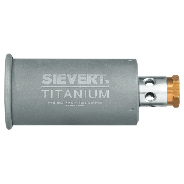 Sievert Branderkop O50 mm - titanium