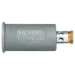 Sievert Branderkop O50 mm - titanium
