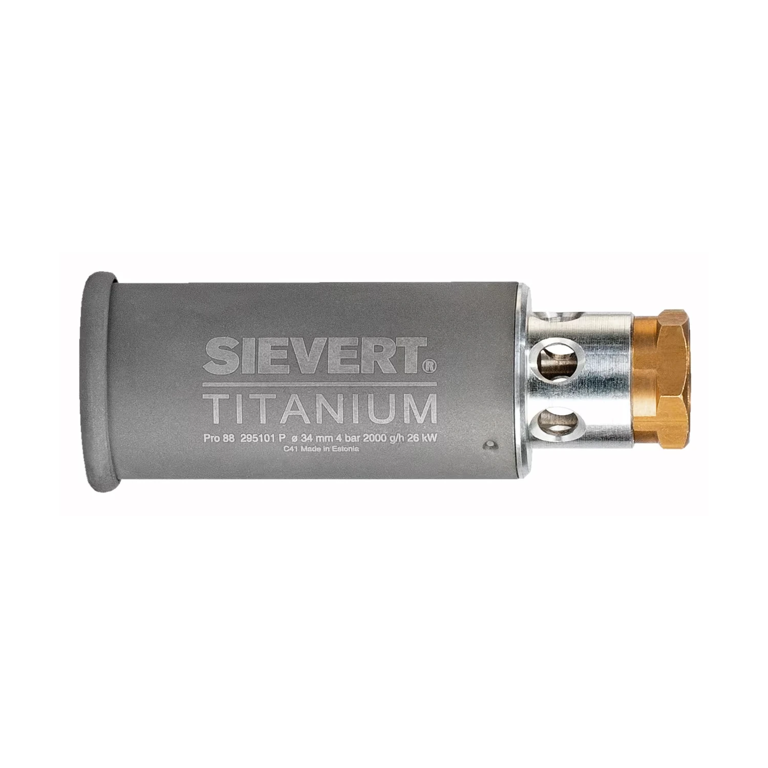 Sievert Branderkop O34 mm - titanium