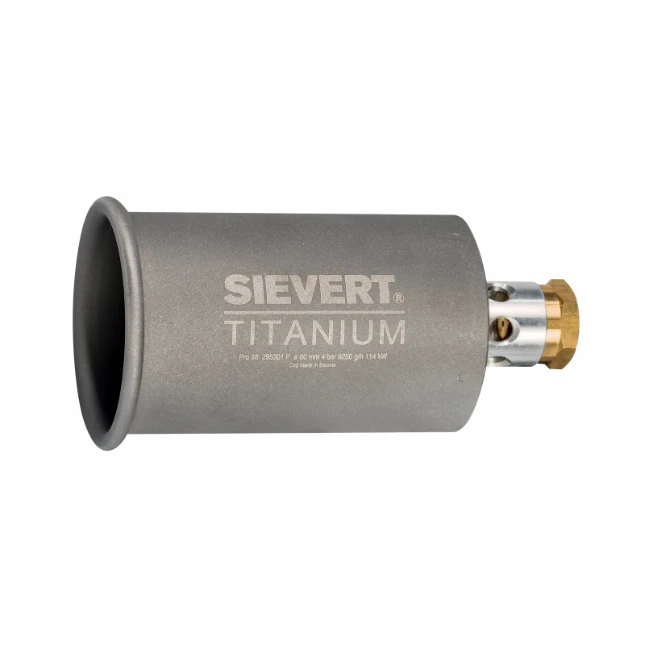 Sievert Branderkop O60 mm - titanium