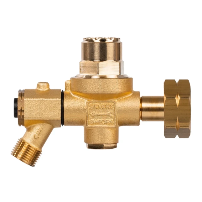 Sievert Slangbreuk- en reduceerventiel 2 bar Shell