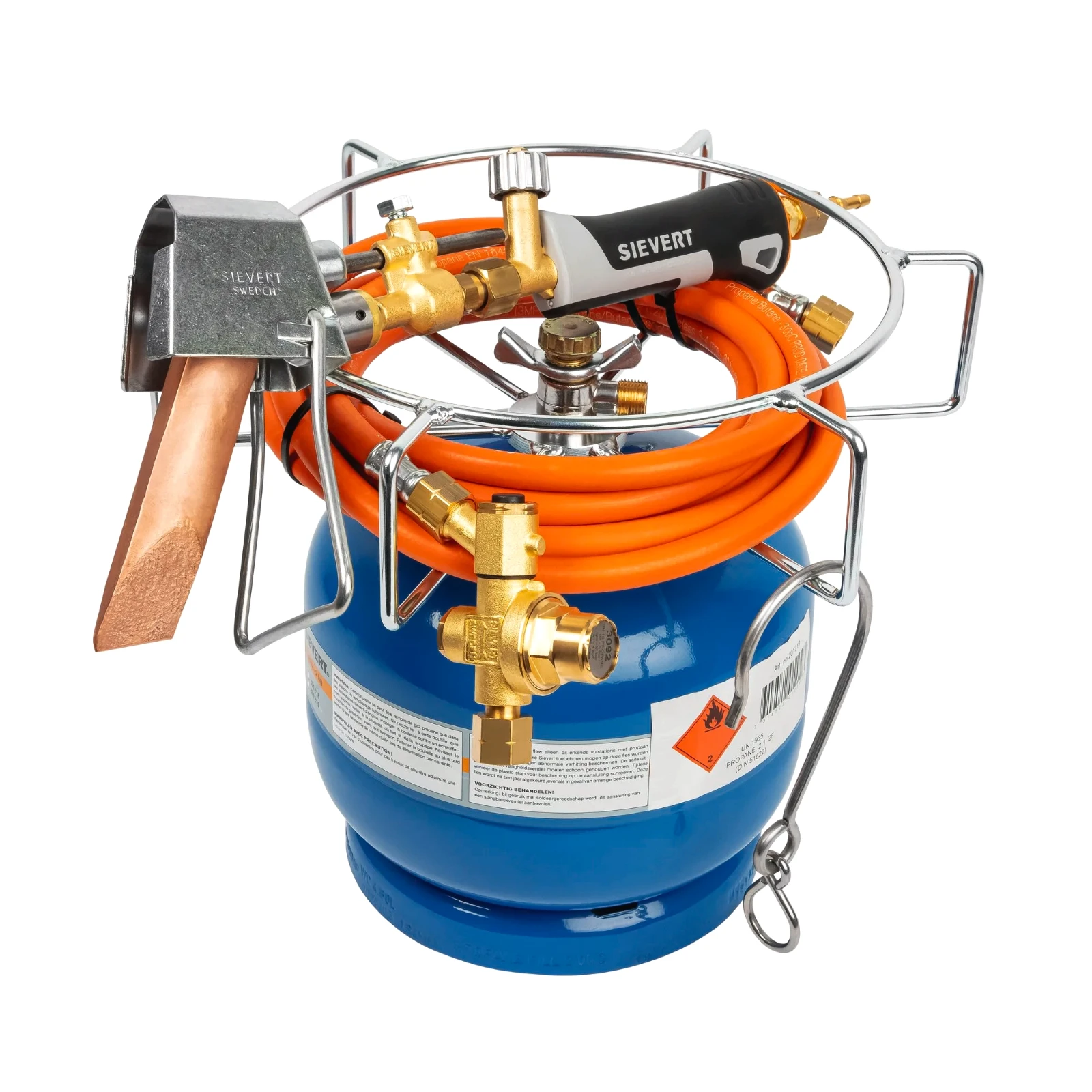 Sievert Soldeerboutset met gasfles 2012 Pro 88/86