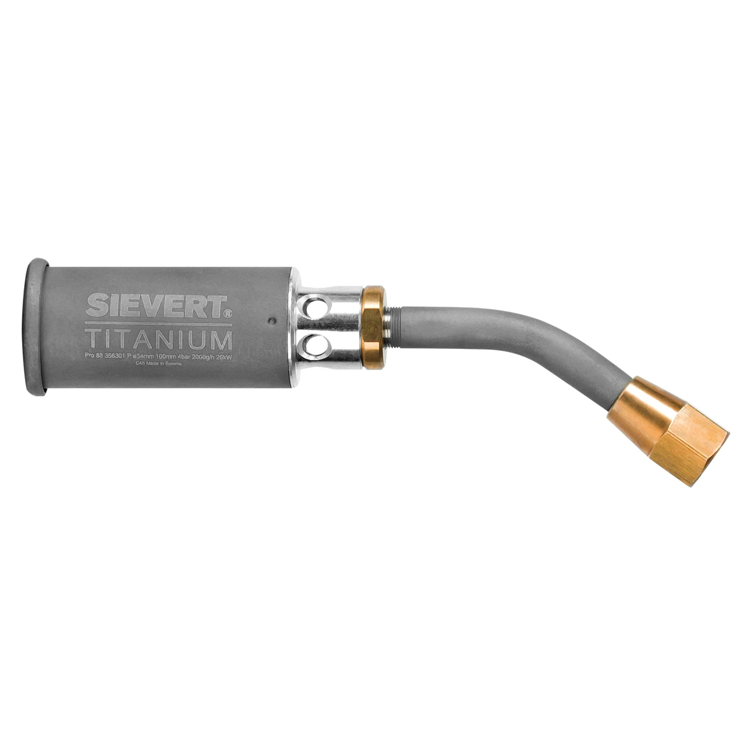 Sievert Titanium Dakbrander L100mm brander 34mm