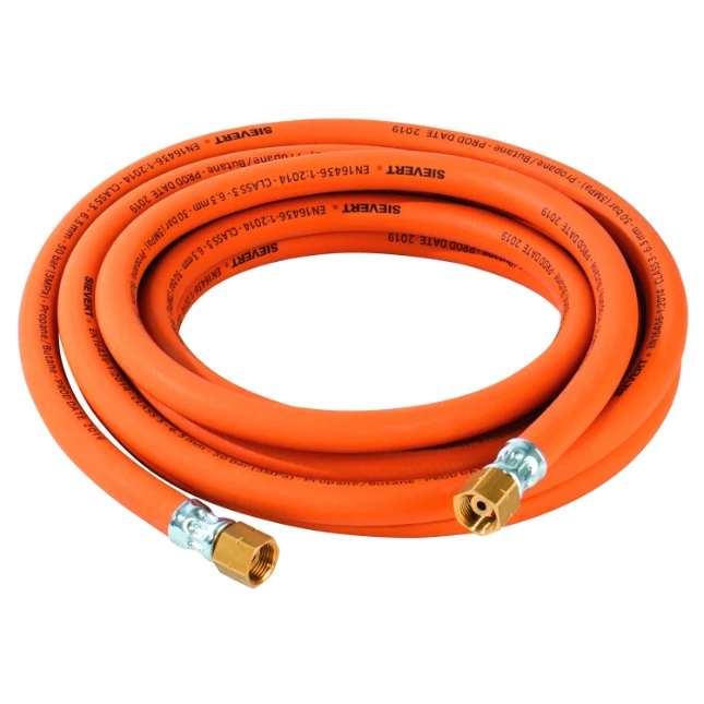 Sievert Propaanslang 5m O6,3mm 3/8" LH vast