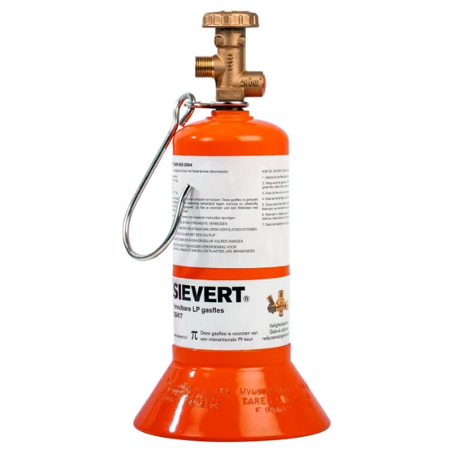 Sievert Bouteille orange pied 0,42kg, pas rempli