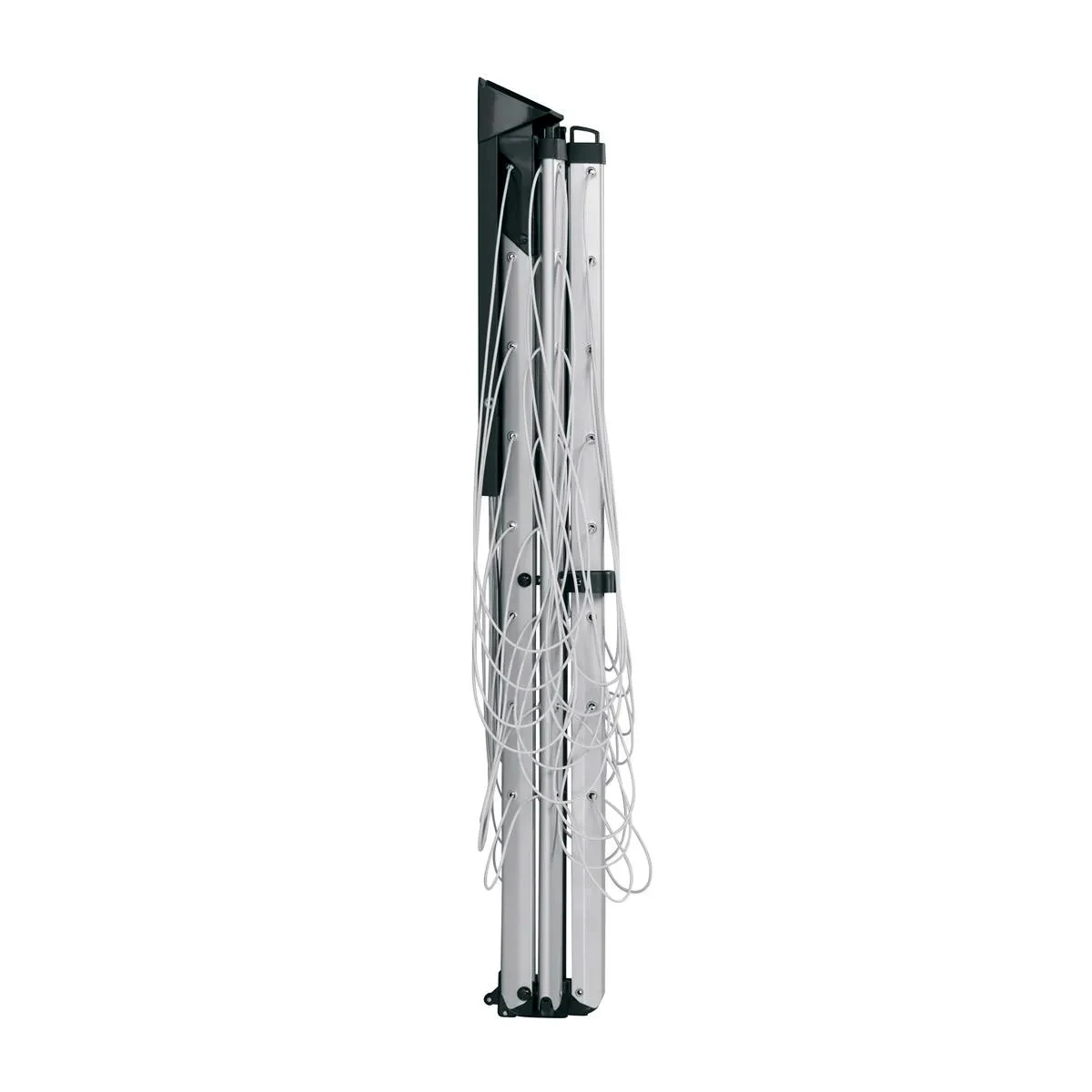 Brabantia Wanddroger WallFix met beschermhoes - zilver