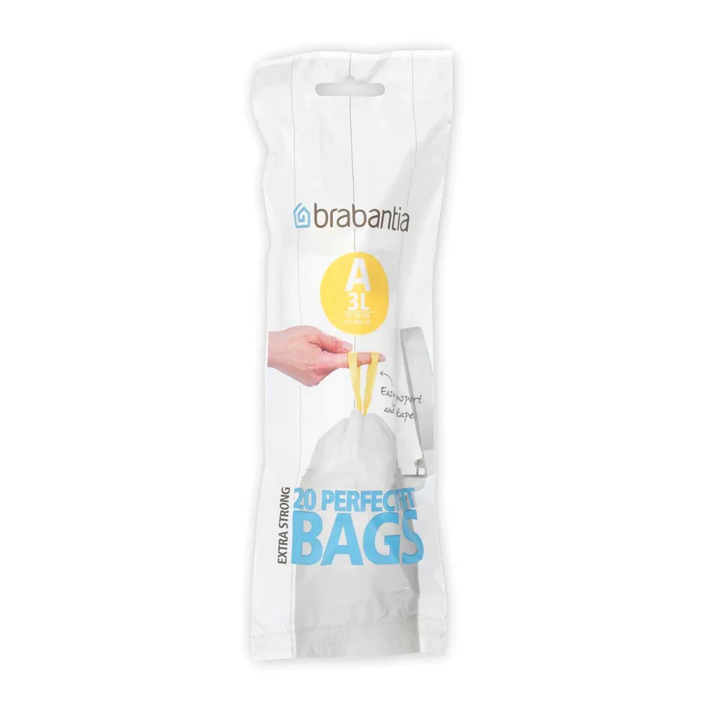 Brabantia Vuilniszak PerfectFit A 3L (20 stuks)
