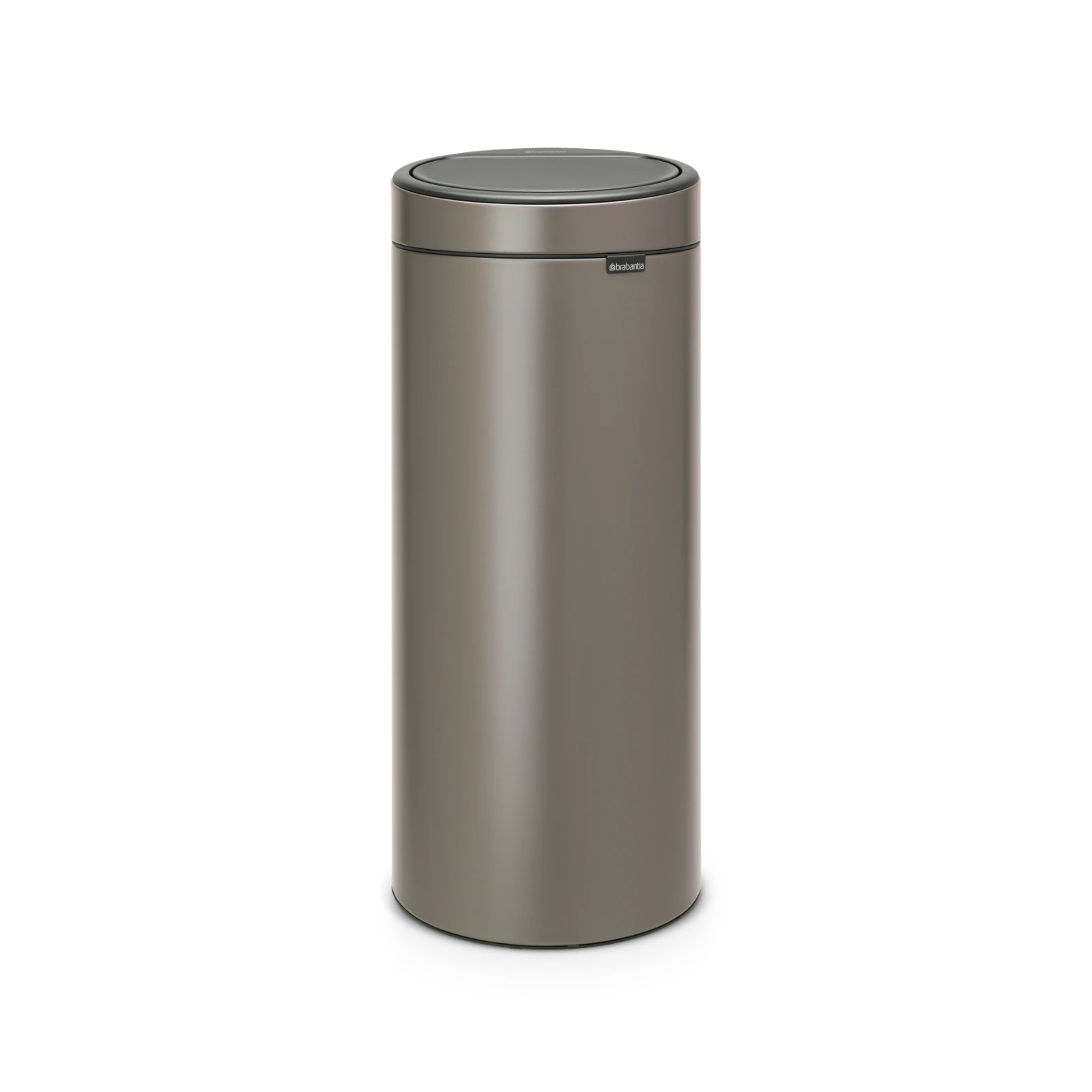 Brabantia Afvalemmer Touch Bin 30L - platinum